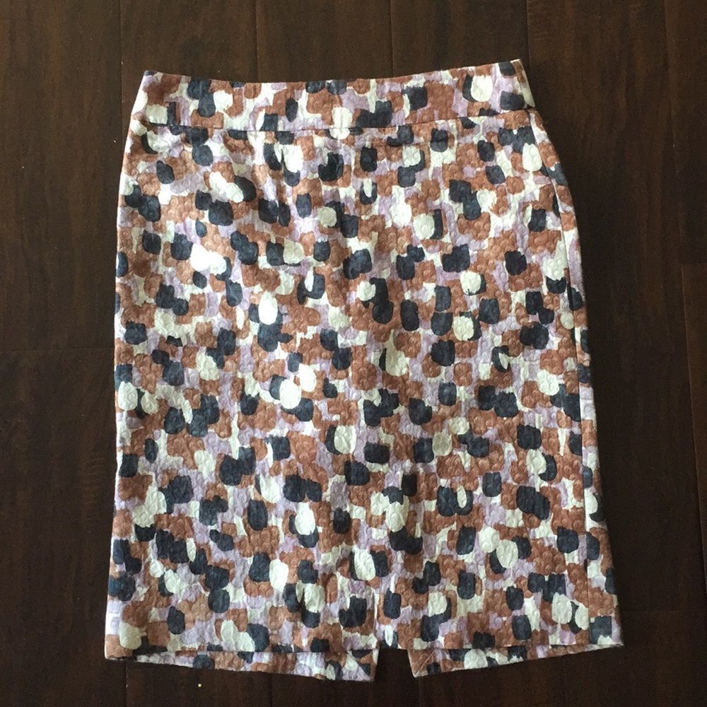 Pretty Pattern J Crew Skirt